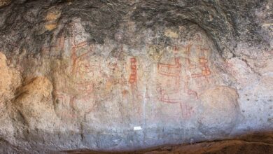 Photo of Hallazgo histórico: descubrieron el arte rupestre más antiguo de Sudamérica en una cueva de la Patagonia