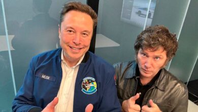 Photo of El álbum de fotos del encuentro entre Javier Milei y Elon Musk en Texas