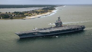 Photo of Un portaaviones nuclear de Estados Unidos llegó a Argentina para ejercicios militares conjuntos