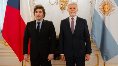 Photo of Javier Milei fue recibido por Petr Pavel, el presidente de República Checa, en el final de su gira europea