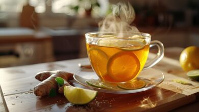 Photo of Cuáles son los beneficios del té de jengibre, cúrcuma, miel y limón para la salud