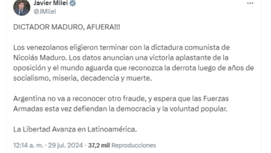 Photo of La dura respuesta de Maduro a Milei tras el fraude en Venezuela: “Vendepatria, cobarde, no me aguantás un round”