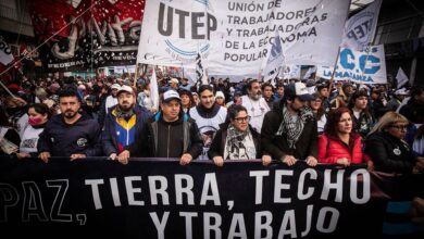 Photo of “Paz, pan, tierra, techo y trabajo”: la CGT y los movimientos sociales anunciarán una nueva marcha contra el Gobierno