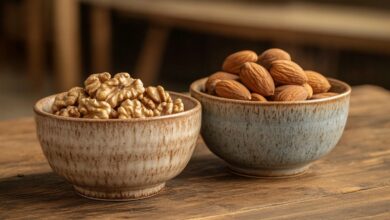 Photo of Almendras vs nueces: cuáles son las propiedades nutricionales y beneficios de cada una