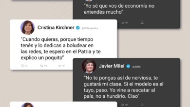 Photo of “Te espero en el Patria” y “No te pongas nerviosa”: escala el cruce entre Javier Milei y Cristina Kirchner