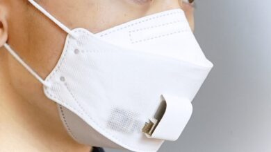 Photo of Cómo es la mascarilla con alta tecnología que utiliza el aliento para  detectar enfermedades respiratorias y renales