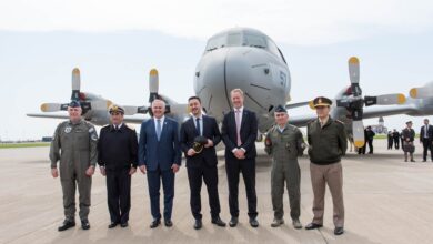 Photo of El Gobierno presentó el primero de los cuatro nuevos aviones P3 con los que espera mejorar el combate de la pesca ilegal