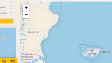 Photo of Polémica por un mapa del Correo Argentino con denominación británica de las Islas Malvinas