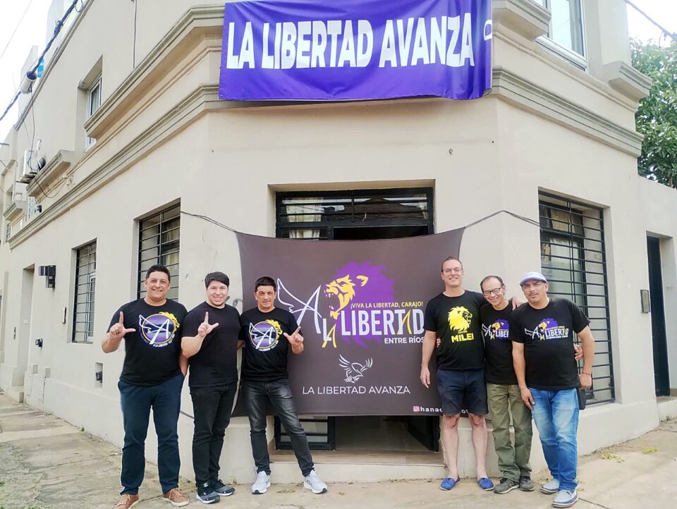 LA LIBERTAD AVANZA en Concordia “A LA LIBERTAD” avanza en Paraná y en Entre Ríos